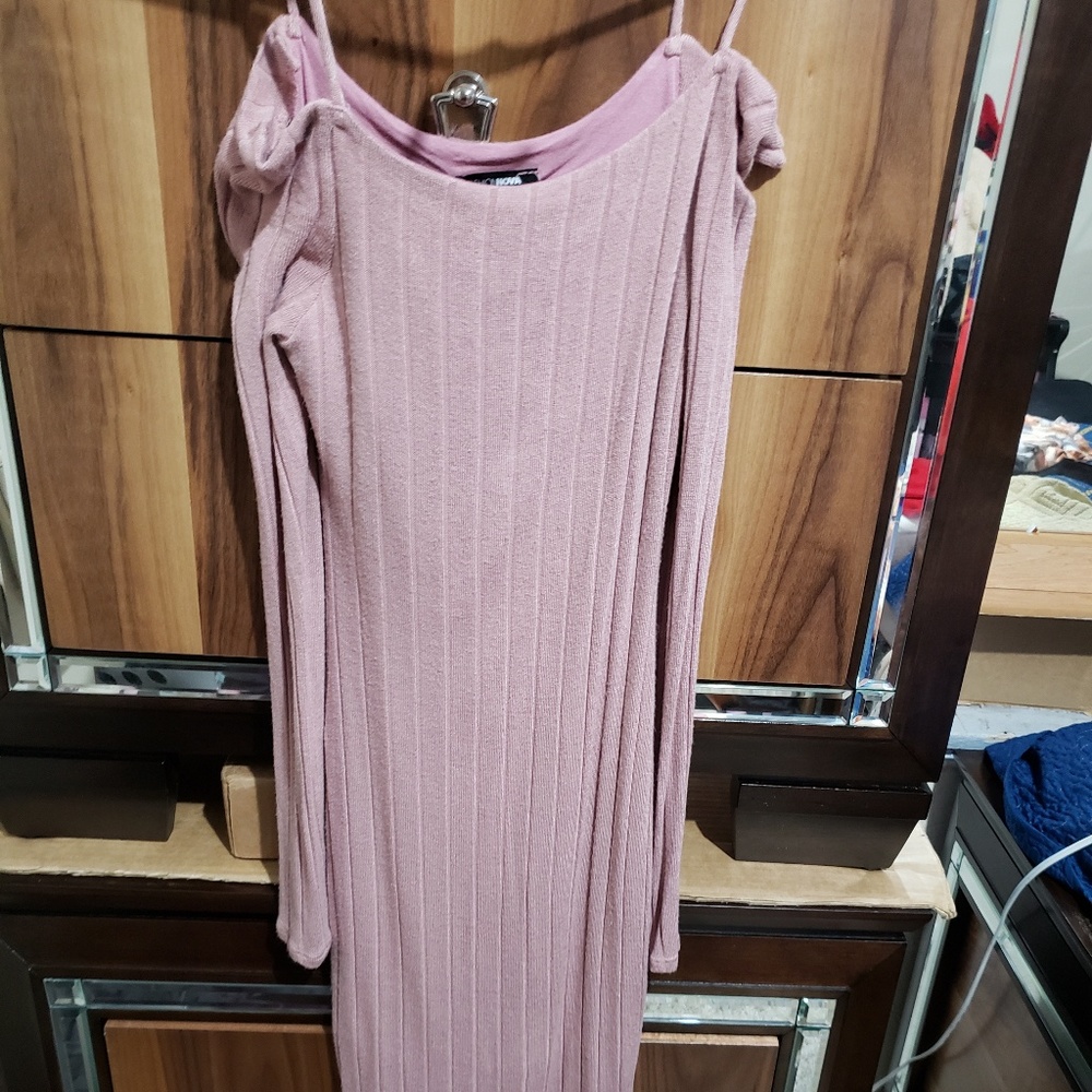 dress fashion nova Pink mauve dress - Picture 5 of 7